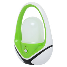 Светильник аварийного освещения с аккумулятором X-BALOG YG-7966 (пластик, р-р 16,5x12x7см, белый-салатовый)