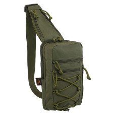Сумка-слинг тактическая с одной лямкой SILVER KNIGHT YQS-13 (нейлон, оксфорд 900D, р-р 18x6x6см, 1л, цвета в ассортименте)