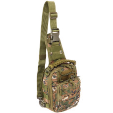 Сумка-слинг тактическая с одной лямкой SP-Sport ZK-14 (нейлон, полиэстер 600D, 25x17x12см, 5л, цвета в ассортименте)