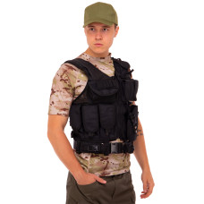 Разгрузочный жилет универсальный на 8 карманов Military Rangers ZK-27 (полиэстер, цвета в ассортименте)