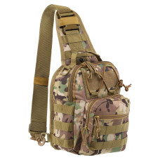 Сумка-слінг тактична з однією лямкою SP-Sport ZK-5506 розмір 29х20х11см 6л кольори в асортименті