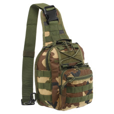 Сумка-слинг тактическая с одной лямкой SP-Sport ZK-5506 (нейлон, оксфорд 900D, р-р 29х20х11см, 6л, цвета в ассортименте)