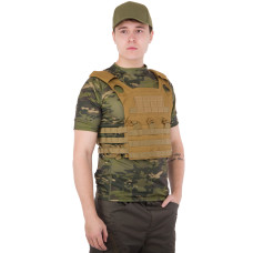Плитоноска для бронепластин с системой MOLLE Military Rangers ZK-5515 (полиэстер, цвета в ассортименте)