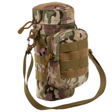 Подсумок тактический для емкости с водой и дополнительным отделением Military Rangers ZK-9104 (нейлон 600D, р-р 27х12х12см, 3,8л, цвета в ассортименте