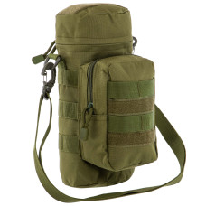 Подсумок тактический для емкости с водой и дополнительным отделением Military Rangers ZK-9104 (нейлон 600D, р-р 27х12х12см, 3,8л, цвета в ассортименте