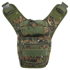 Сумка тактическая через плечо Military Rangers ZK-9112 (нейлон 600D, р-р 30x23x13см, 9л, цвета в ассортименте)