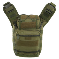 Сумка тактическая через плечо Military Rangers ZK-9112 (нейлон 600D, р-р 30x23x13см, 9л, цвета в ассортименте)