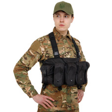 Разгрузочный жилет с подсумками Military Rangers ZK-V-102 (нейлон 600D, размер 48х59см, цвета в ассортименте)