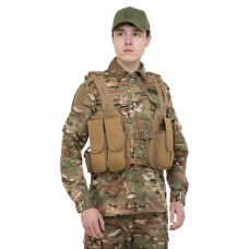 Разгрузочный жилет с подсумками Military Rangers ZK-V-103 (нейлон 600D, размер 40х59см, цвета в ассортименте)