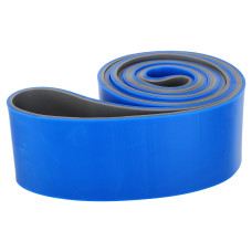 Гума петля для підтягування та тренувань стрічка силова двошарова SP-Sport 8037-65 DUAL POWER BAND синій-сірий