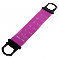 Стрічка-еспандер еластична для фітнесу та йоги з ручками SP-Sport Pilates Band 8038 кольори в асортименті