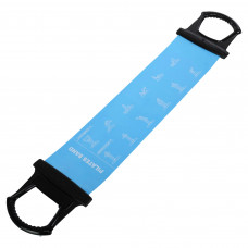 Стрічка-еспандер еластична для фітнесу та йоги з ручками SP-Sport Pilates Band 8038 кольори в асортименті