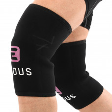 Наколенники для приседа и пауэрлфтинга 2штуки SQUAT KNEECAP EZOUS A-01 (хлоропреновый каучук (CR), толщ.7мм, р-р S-XL, S(33-35см),M(35-38см),L(38-40см