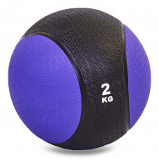 Медбол м'яч медичний Medicine Ball Record C-2660-2 2кг кольори в асортименті
