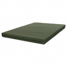 Мат спортивний складаний у чохлі з тентової тканини Zelart C-3542 розмір 1,4x1м x 8см кольори в асортименті