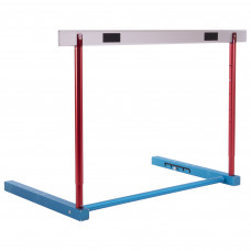 Барьер легкоатлетический тренировочный регулируемый 1штука SP-Sport C-7538 (металл, дерево, размер-120х70х106см, высота регулируемая - 68,6-106,7см)