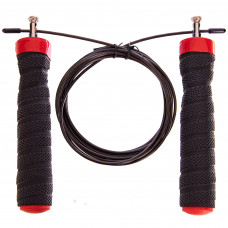 Скакалка швидкісна кросфіт з підшипником і сталевим тросом CIMA CM-J603 3м кольори в асортименті