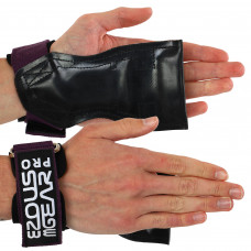 Накладки для підтягування та тяги GRIPPS PRO EZOUS D-06 2шт фіолетовий-чорний