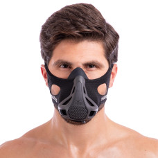 Маска тренувальна Training Mask SP-Sport PHANTOM DH-6042 чорний
