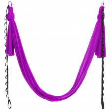 Гамак для йоги со стропами и креплением к потолку Antigravity Yoga SP-Planeta DH6026 (полиэстер, размер 510смх307м, цвета в ассортименте)