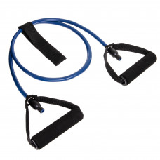 Еспандер трубчастий з ручками з дверним фіксатором Zelart ET-101 MEDIUM довжина-120см чорний