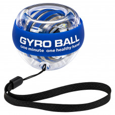 Эспандер гироскопический Power Ball тренажер для кистей рук ø7.3 см SP-Sport Gyro Ball FI-00453 (металл, PP, PVC, светящийся)