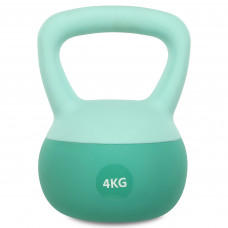 Гиря м'яка SP-Sport SOFT KETTLEBELL FI-0122-4 вага 4кг кольори в асортименті