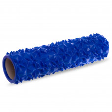 Роллер массажный цилиндр (ролик мфр) 45см Point Diamond Pattern EVA SP-Sport FI-0458 (d-14см, цвета в ассортименте)