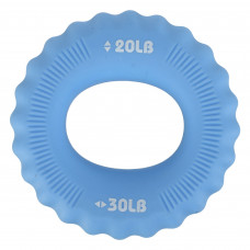 Еспандер кистьовий кільце з подвійним навантаженням JELLO FI-0647 1шт ø7.5 навантаження 20LB-70LB кольори в асортименті