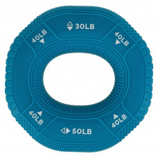 Еспандер кистьовий кільце з потрійним навантаженням JELLO FI-0649 1шт ø7.5 навантаження 20LB-80LB кольори в асортименті