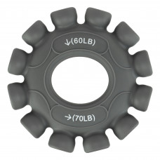 Еспандер кистьовий кільце з подвійним навантаженням JELLO FI-0650 1шт ø7.5 навантаження 20LB-70LB кольори в асортименті