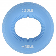 Еспандер кистьовий кільце з подвійним навантаженням JELLO FI-0651 1шт ø7.5 навантаження 20LB-70LB кольори в асортименті