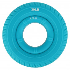 Еспандер кистьовий кільце з подвійним навантаженням 2в1 JELLO FI-0708 1шт навантаження 20LB-50LB кольори в асортименті