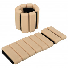 Обтяжувачі-браслети для рук ніг з силіконовим покриттям SP-Sport FI-0709 2x0,5кг кольори в асортименті