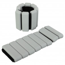 Обтяжувачі-браслети для рук ніг з силіконовим покриттям SP-Sport FI-0709 2x0,5кг кольори в асортименті