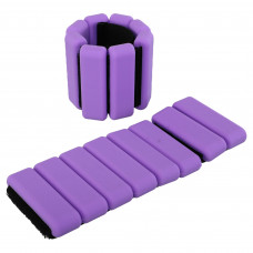 Обтяжувачі-браслети для рук ніг з силіконовим покриттям SP-Sport FI-0709 2x0,5кг кольори в асортименті