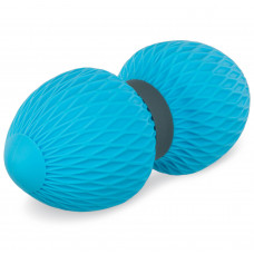 М'яч масажний подвійний для МФР та самомасажу SP-Sport FI-0727 ø6,5см кольори в асортименті