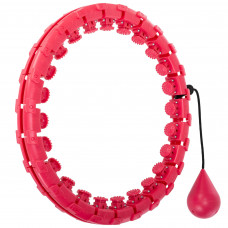 Обруч для похудения регулируемый массажный с утяжелителем SP-Planeta FI-0753 Smart Hoop (PP, вес-1,05кг, цвета в ассортименте)