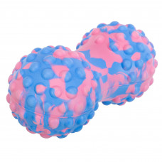 М'яч масажний подвійний для МФР та самомасажу Duoball SP-Sport FI-0884 ø7см кольори в асортименті