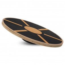 Диск балансувальний балансборд дерев'яний WOOD BALANCE BOARD Zelart FI-0912 39х7,5см кольори в асортименті