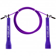 Скакалка швидкісна кросфіт з підшипником і сталевим тросом SP-Sport FI-1008A 3м кольори в асортименті