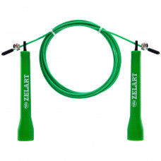 Скакалка швидкісна кросфіт з підшипником і сталевим тросом SP-Sport FI-1008A 3м кольори в асортименті