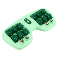 Массажер роликовый для стоп лимфодренажный с магнитами 16 массажеров SP-Sport FI-1131 (пластик, размер 27х14х3см, 8 элементов, цвета в ассортименте)