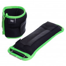 Обважнювачі-манжети для рук і ніг SP-Sport FI-1302-2 2x1кг кольори в асортименті