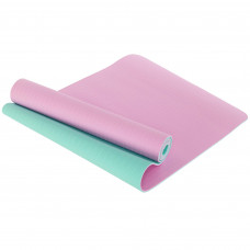 Коврик для йоги и фитнеса TPE двухслойный 4мм Zelart FI-1515 (TPE, размер 183x61x0,4см, цвета в ассортименте)