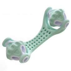 Массажер роликовый для тела ручной 2 шарика FHAVK Massage Roller SP-Sport FI-1532 (пластик, 20x7x5см, 2 массажных элемента, цвета в ассортименте)