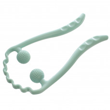 Массажер роликовый для мышц шеи и плеч 2 массажера FHAVK FI-1545 (PP, размер 28x14x3см, цвета в ассортименте)