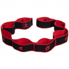 Стрічка еластична з петлями для розтяжки стрічковий еспандер Elastiband Record FI-1719 кольори в асортименті