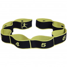 Стрічка еластична з петлями для розтяжки стрічковий еспандер Elastiband Record FI-1719 кольори в асортименті