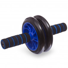 Колесо для преса ролик для преса подвійний SP-Sport FI-1773 чорний-синій